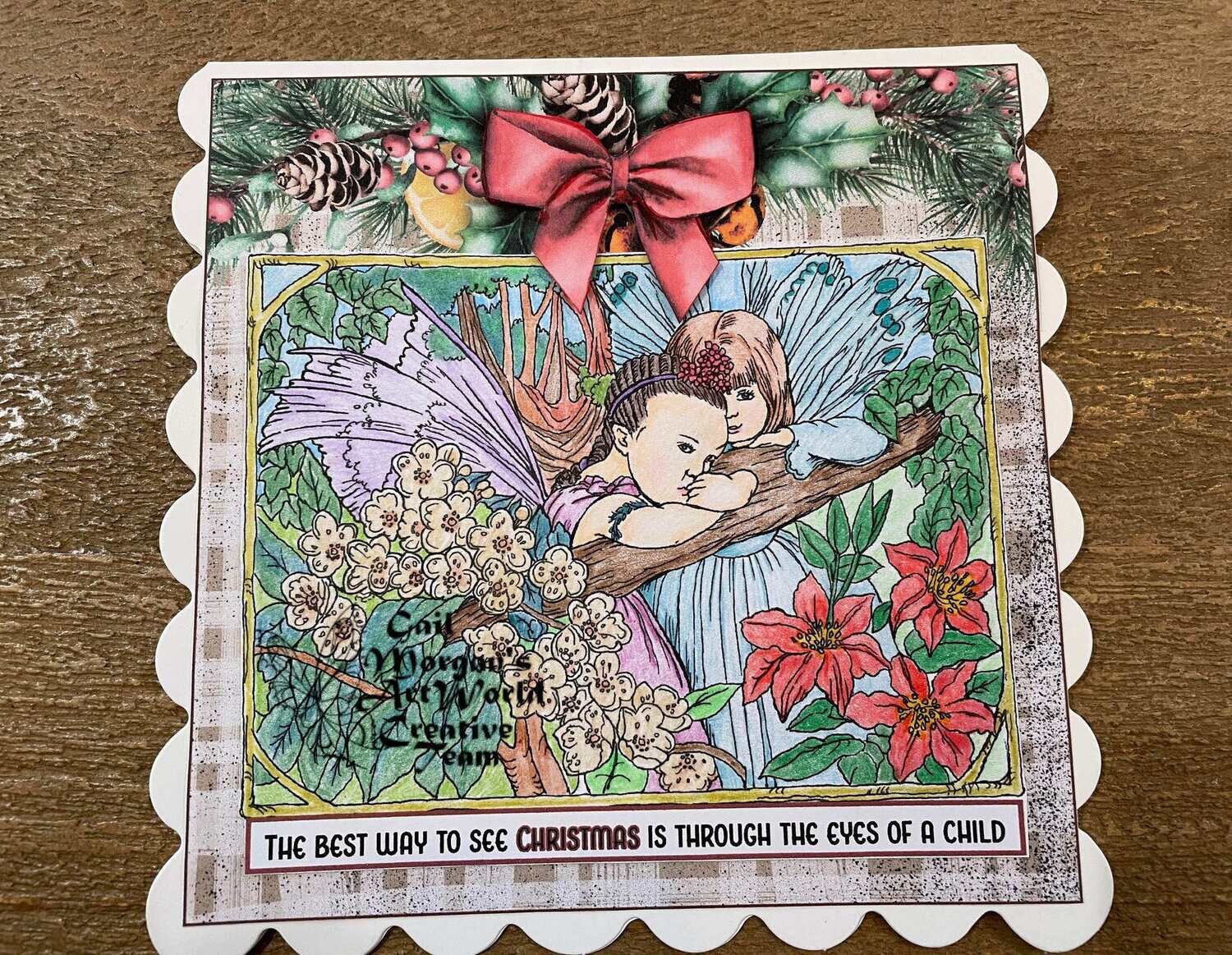 Fairy Children 5 - Digital Stamp