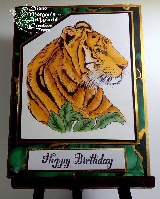 Tiger 1 - Digital Stamp