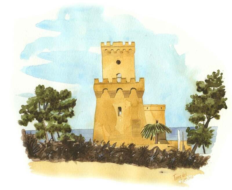 Torre Cerrano, Costa abruzzese