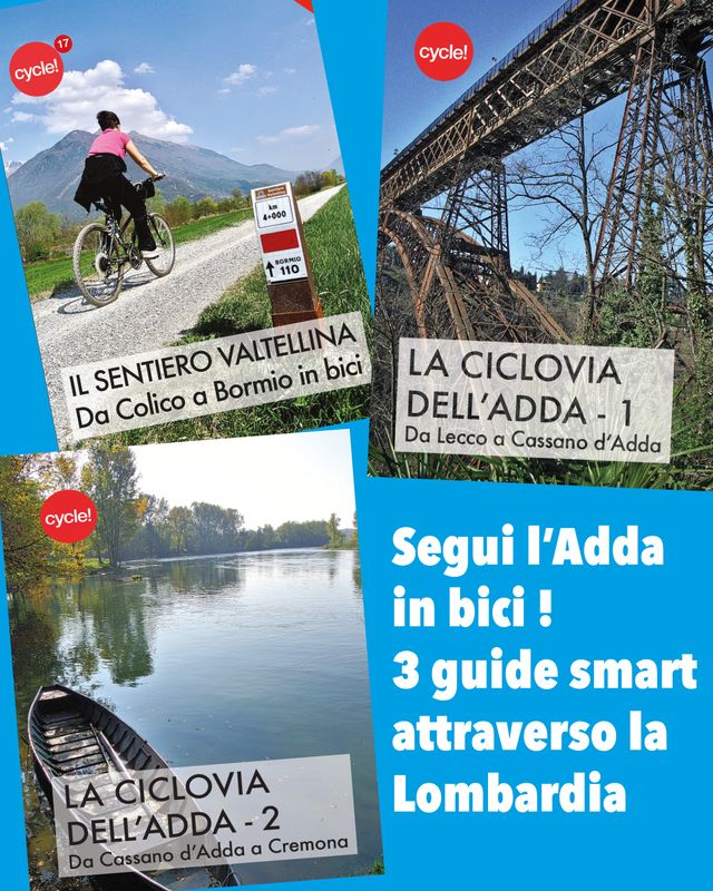 Segui l'Adda in bici - 3 guide smart