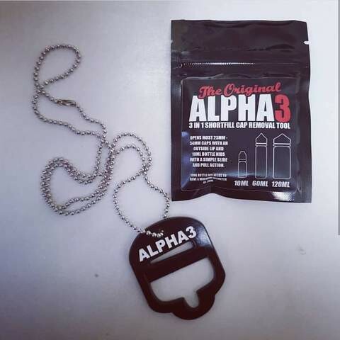 Alpha3 Vape Bottle Opener