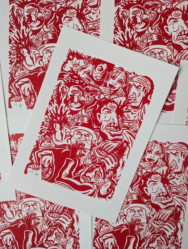 &quot;Sorry State of Affairs&quot; Screen Print