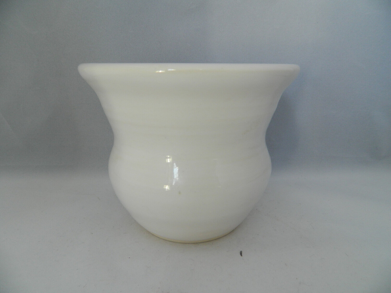 White Glaze On Porcelain 4x5w Piece #192