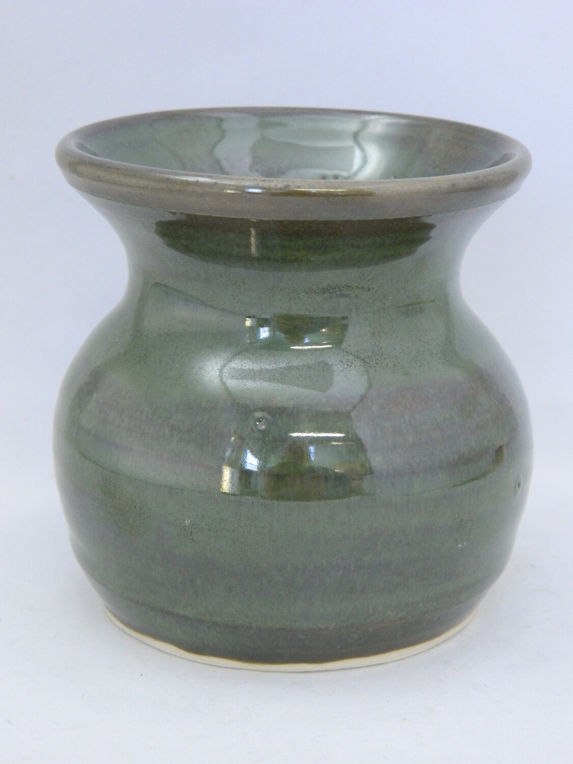 Sea Green Vase 3.4h Piece #128