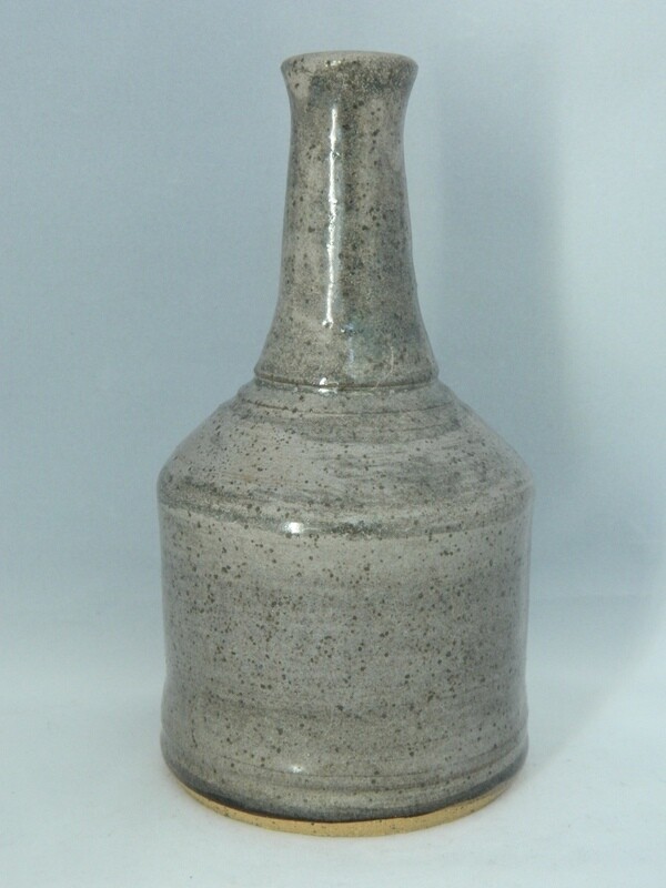 Whiskers On kittens Gray Wash Vase 5.75"h Piece #110