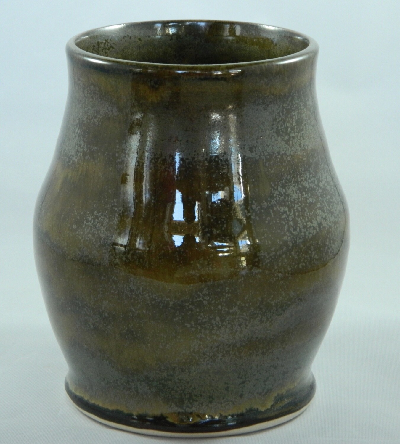 Amber Vase 4.5"h