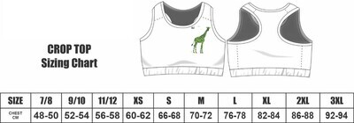 Arcelor Mittal Crop top Size