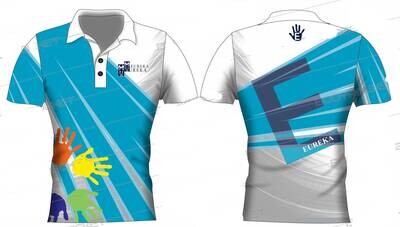 White Short Sleeve Golfer