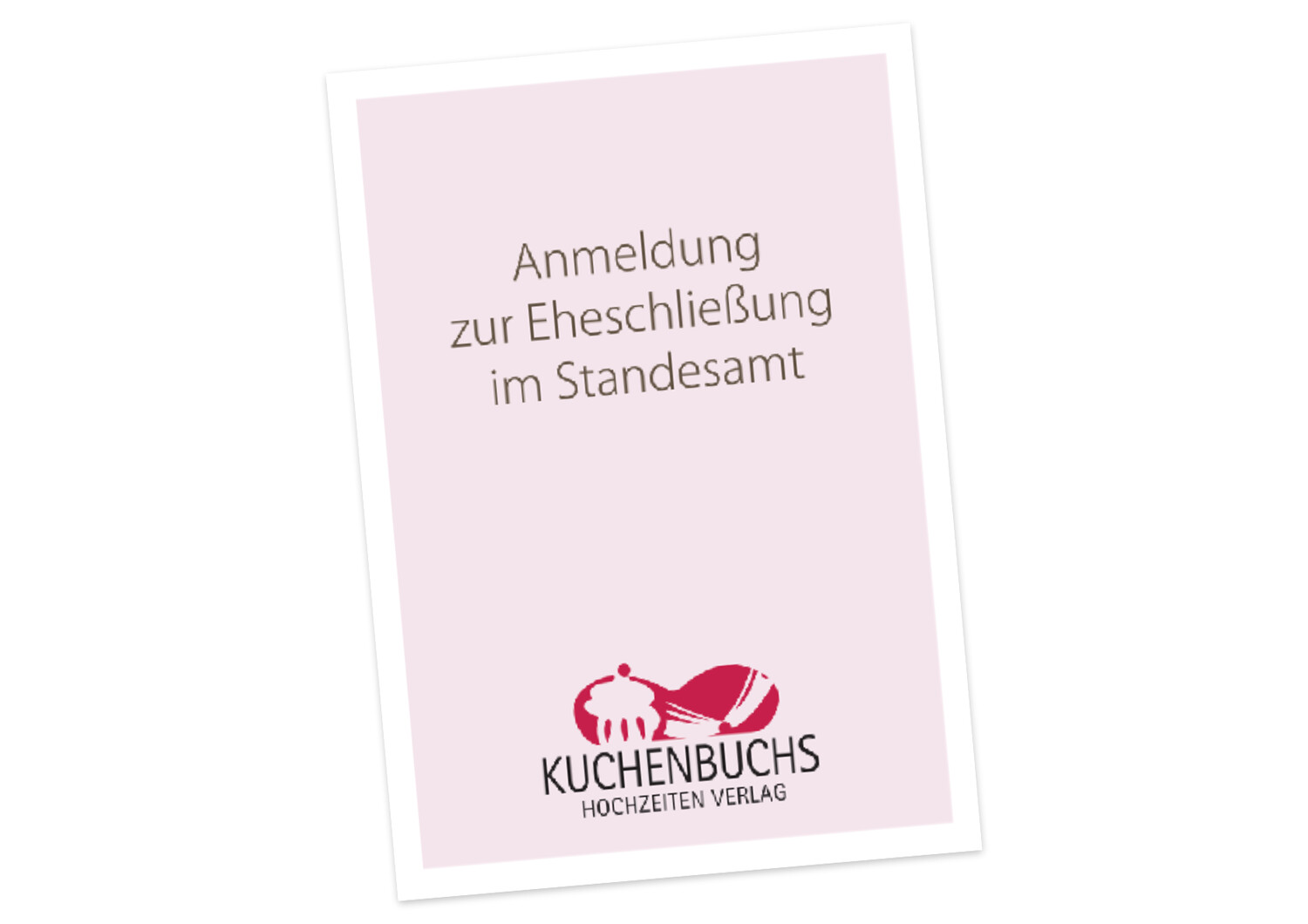 Standesamtbroschüre zur Eheschließung