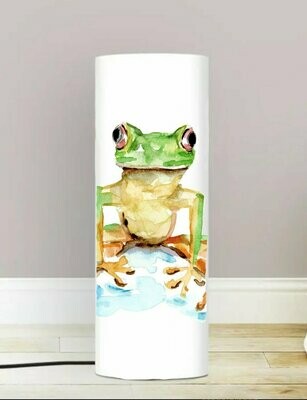 Tropical frog lamp