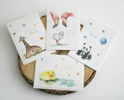 Newborn baby cards