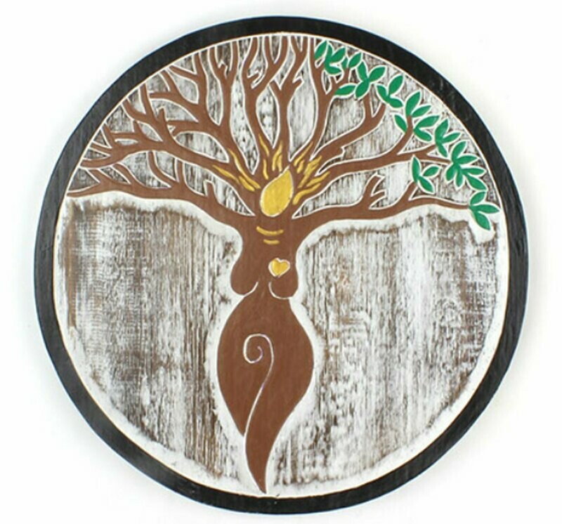 Tree Goddess Plaque