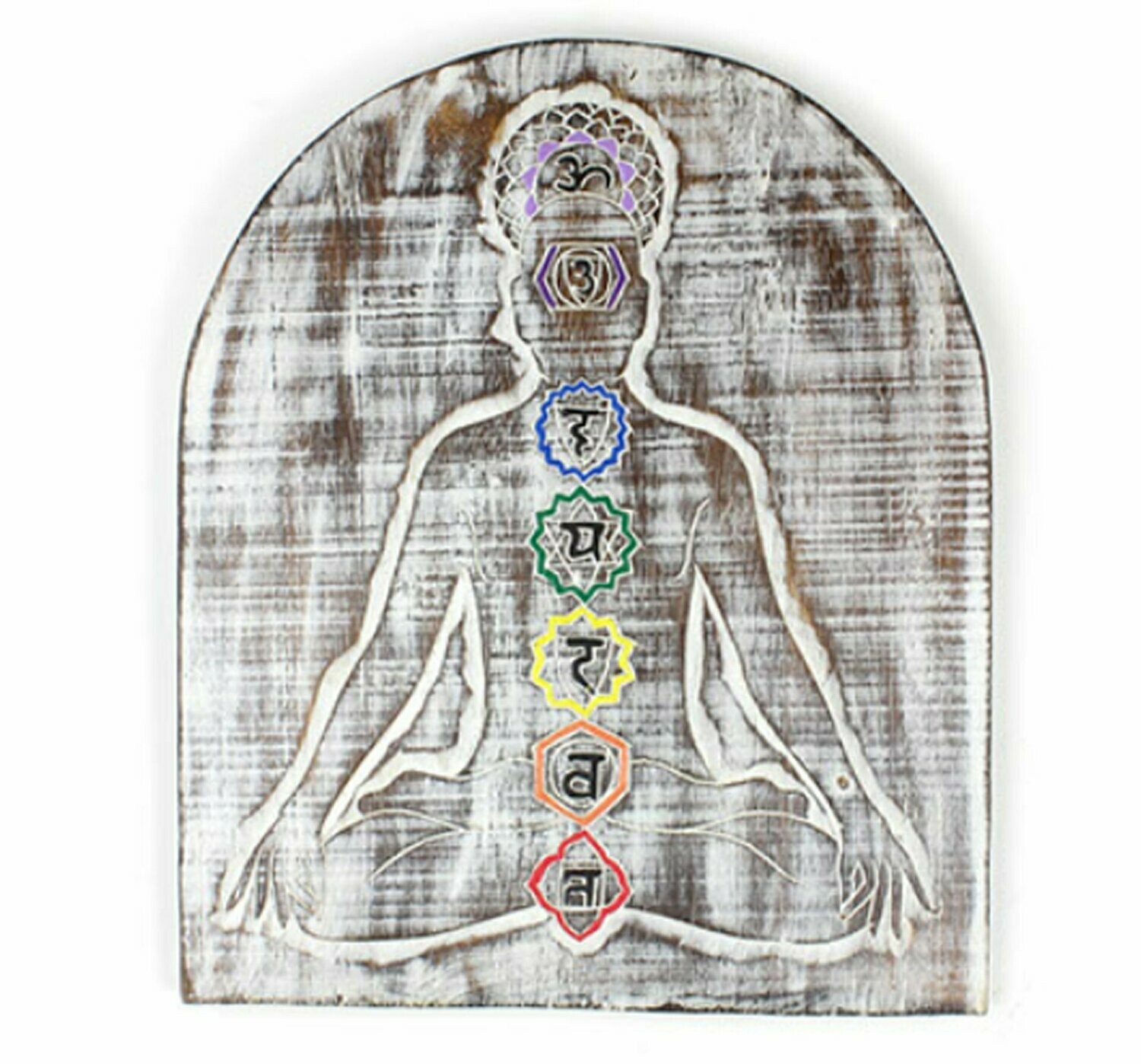 Meditate Chakra Plaq