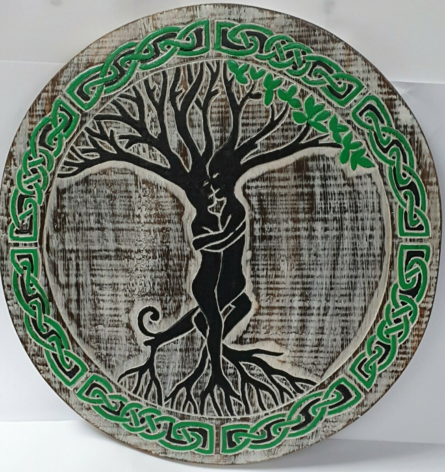 Tree Couple Plaque