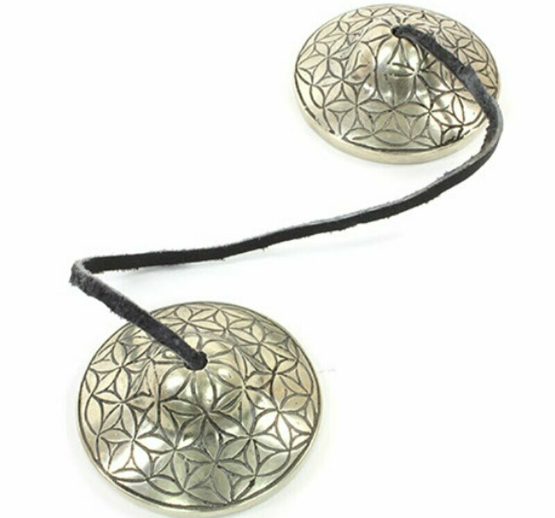 Flower of Life Tingsha Bells