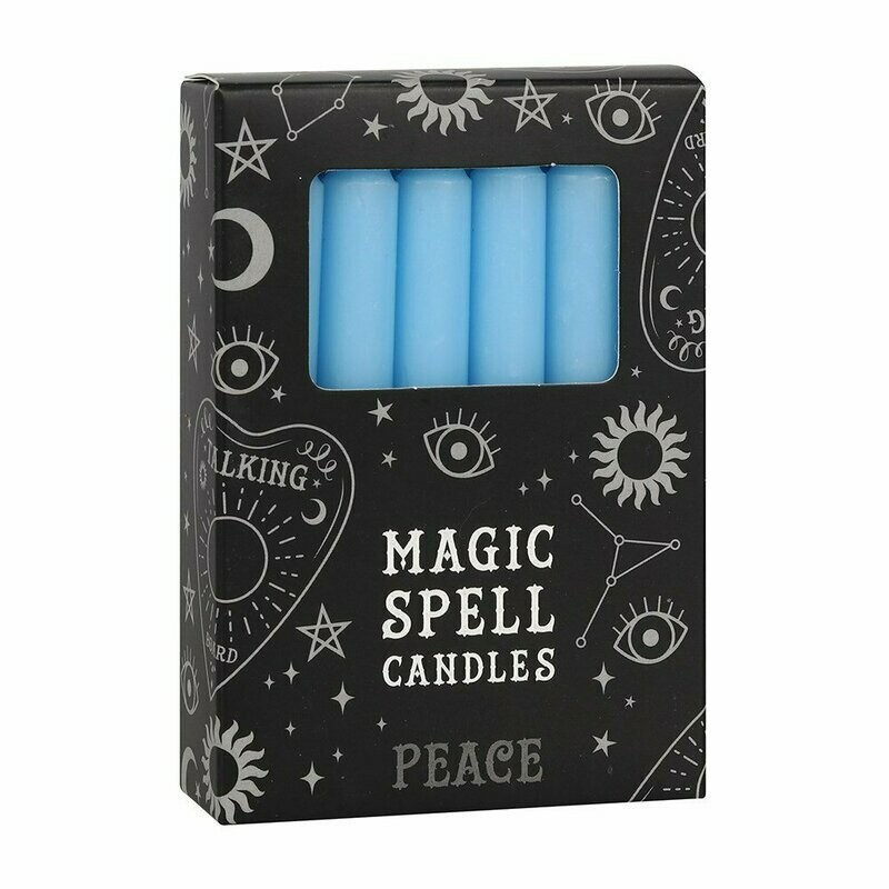 Spell Candle  Light Blue