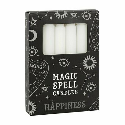 Spell Candle White