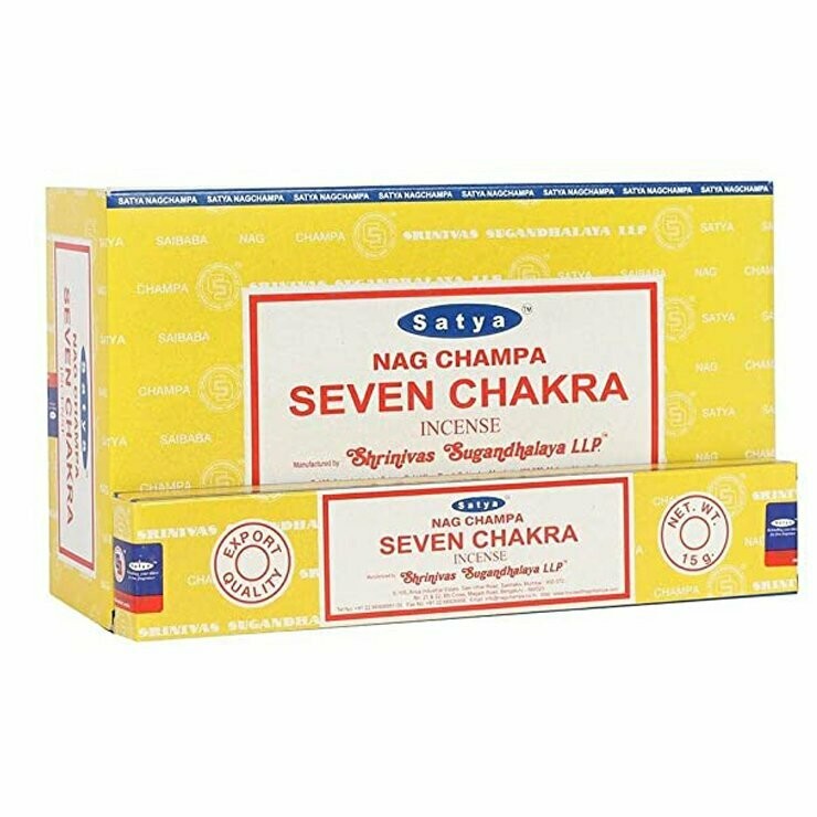 Seven Chakra Sticks