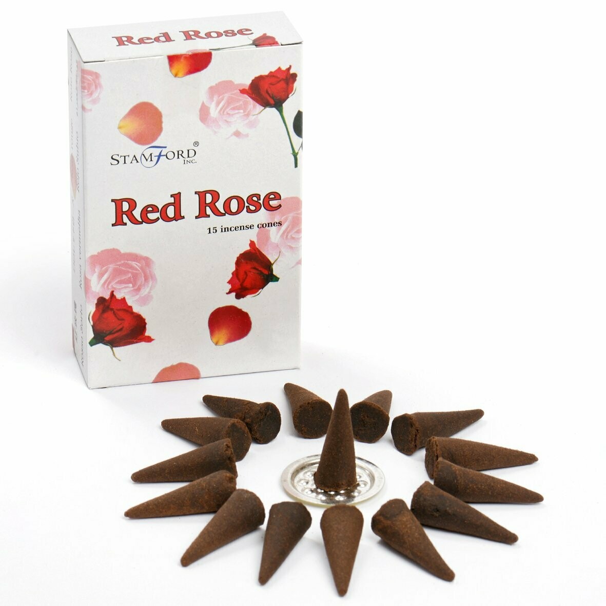 Stamford Red Rose Cones
