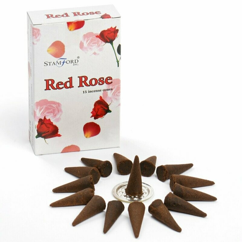 Stamford Red Rose Cones