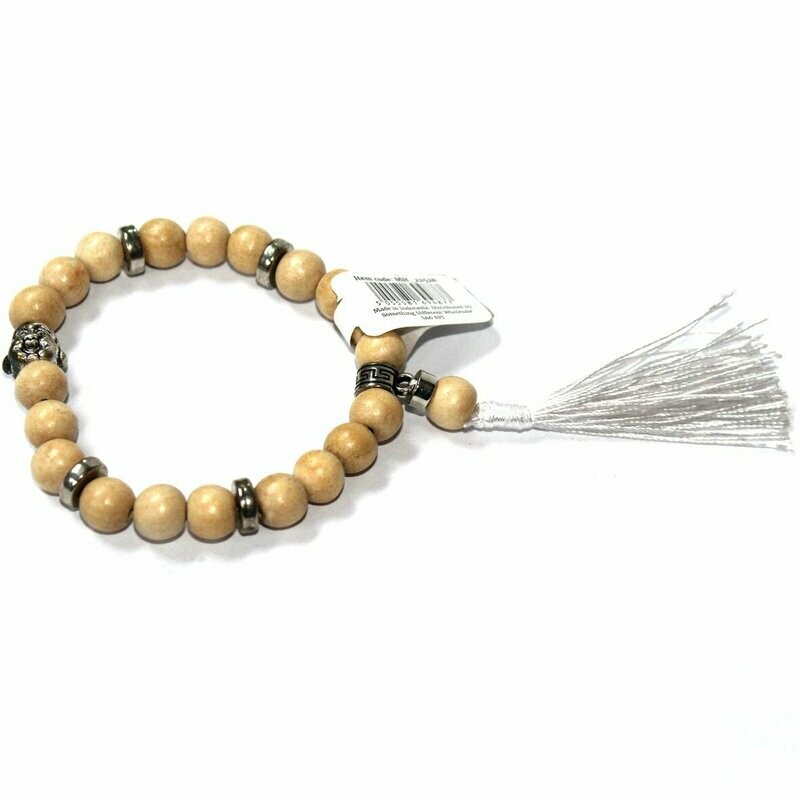 Beige Buddha Bracelet