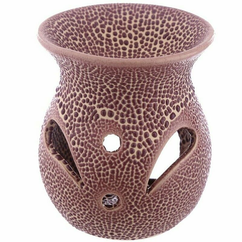 Textured Purple Oil Burner