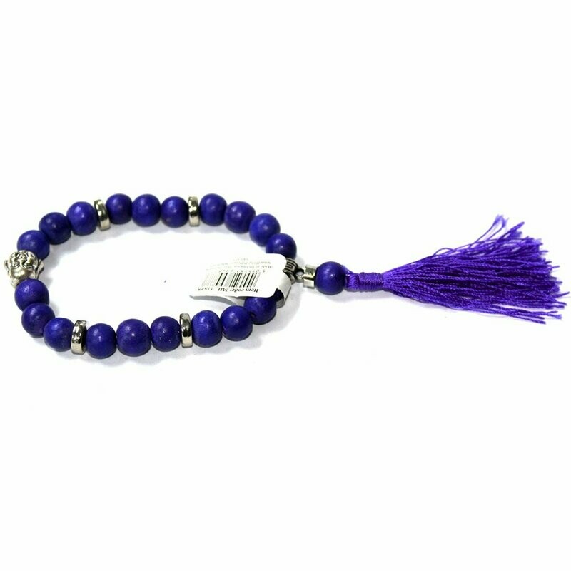 Purple Buddha Bracelet
