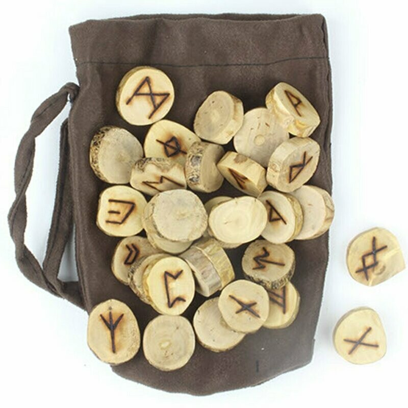 Anglo Saxon Wooden Runes