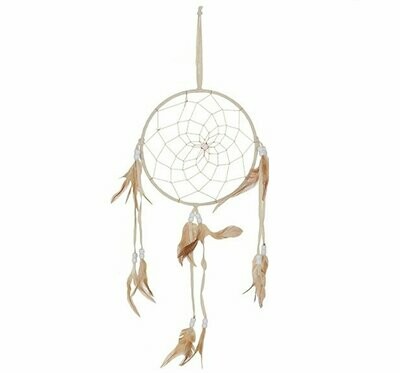 Native American Inspired Dreamcatcher - Beige
