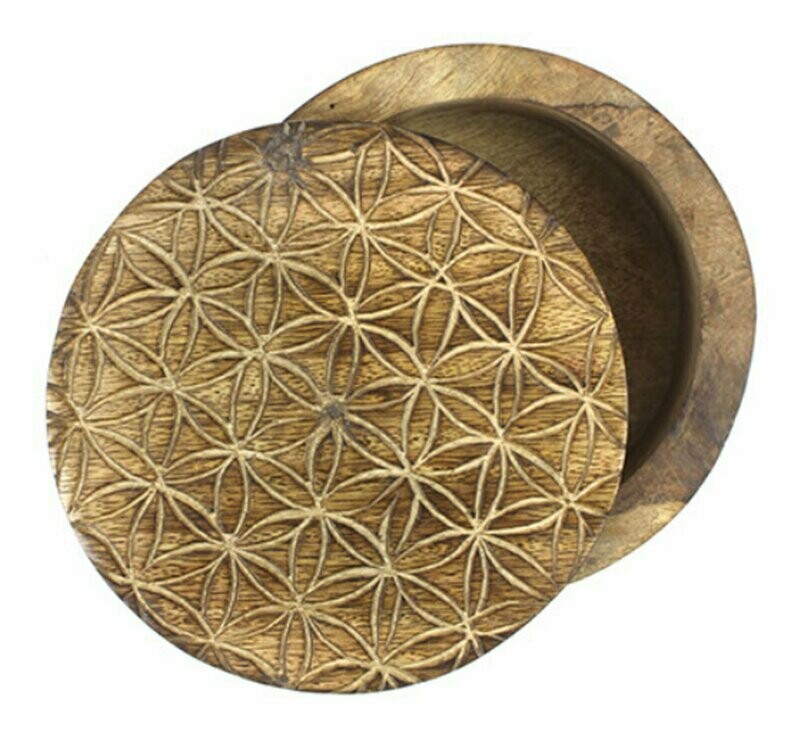 Flower of Life Swivel Box