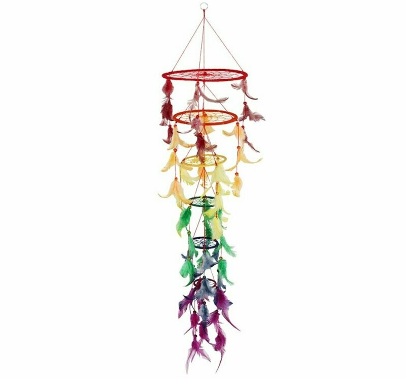 Rainbow 3D Dreamcatcher