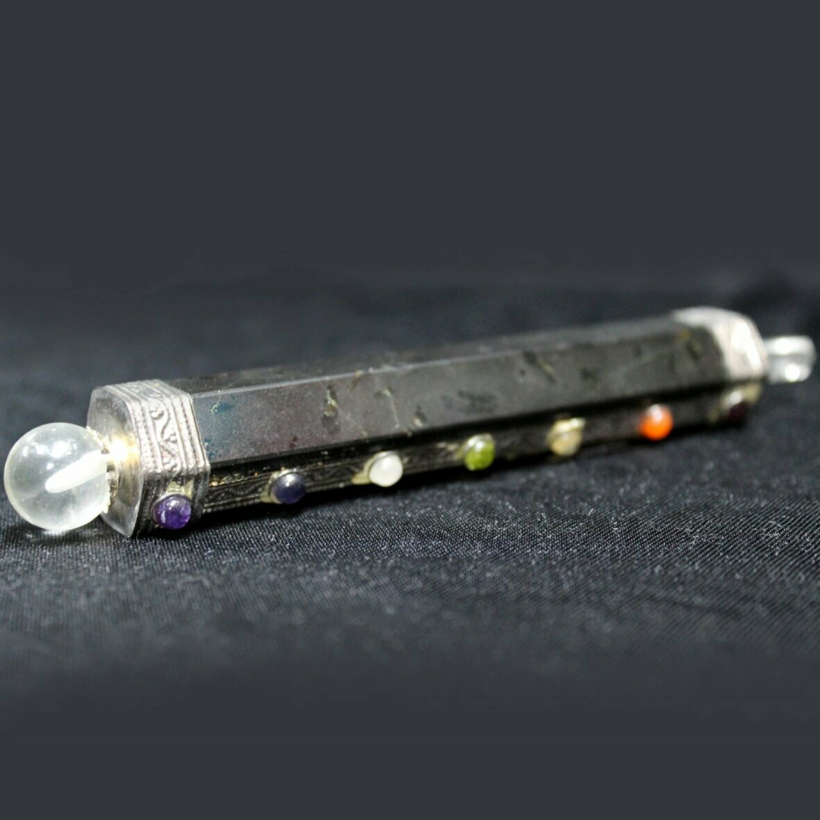 Black Tourmaline Chakra Wand