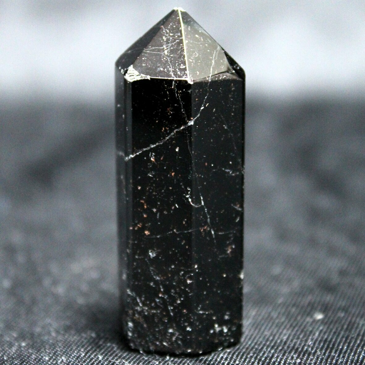 Black Tourmaline Point