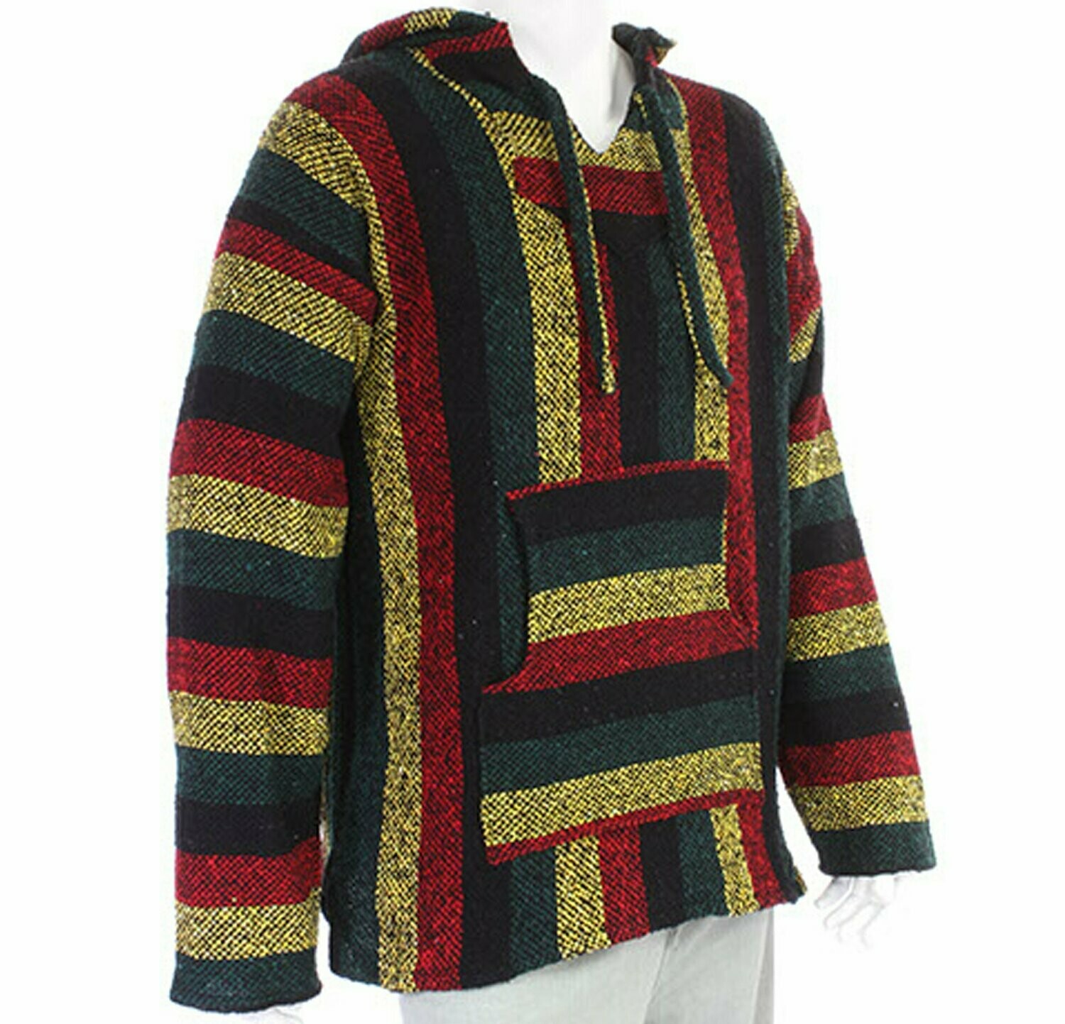 Jerga Hoodie - Rasta Blend - Large