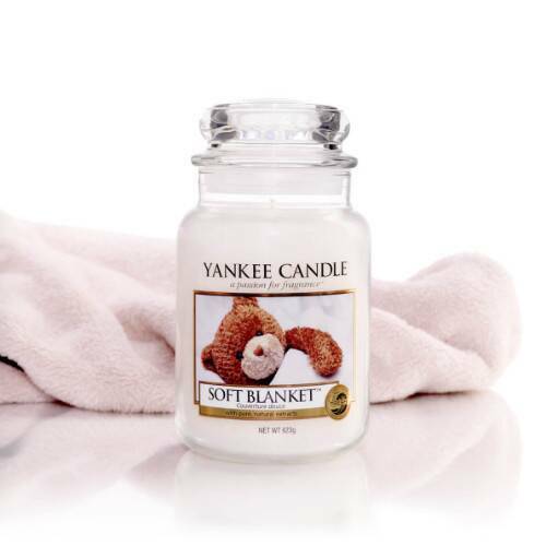 Yankee Candle Soft Blanket® Candela in giara grande