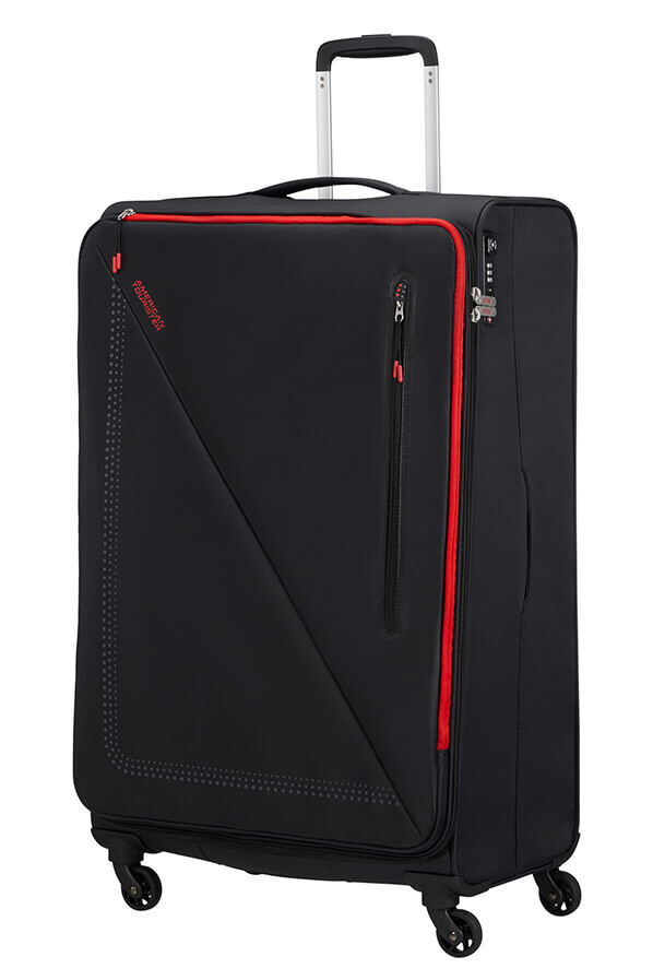 American Tourister.
LITE VOLT
Trolley (4 ruote) 79cm. Colore: Black/Red.