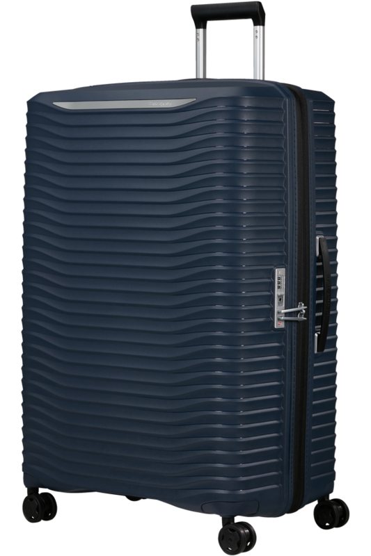 Samsonite.
UPSCAPE
Trolley Espandibile (4 ruote). 81cm.
Colore: Blue Nights.