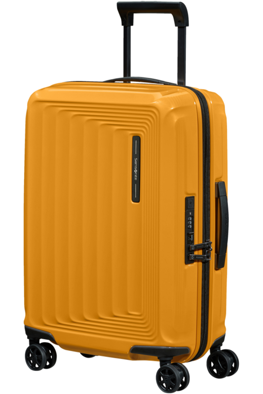 Samsonite.
NUON
Trolley Espandibile (4 ruote). 55cm.
Colore: Metallic Radiant Yellow.