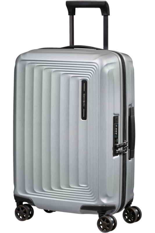 Samsonite.
NUON
Trolley Espandibile (4 ruote). 55cm.
Colore: Matt Silver.