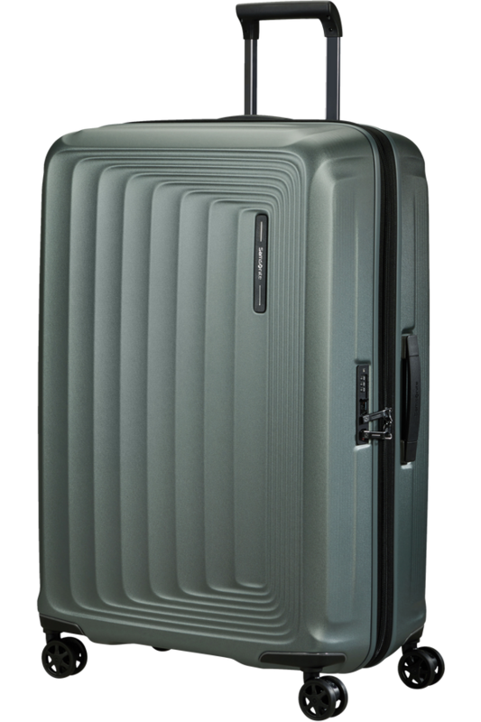 Samsonite.
NUON
Trolley Espandibile (4 ruote). 75cm.
Colore: Matt Sage Khaki.