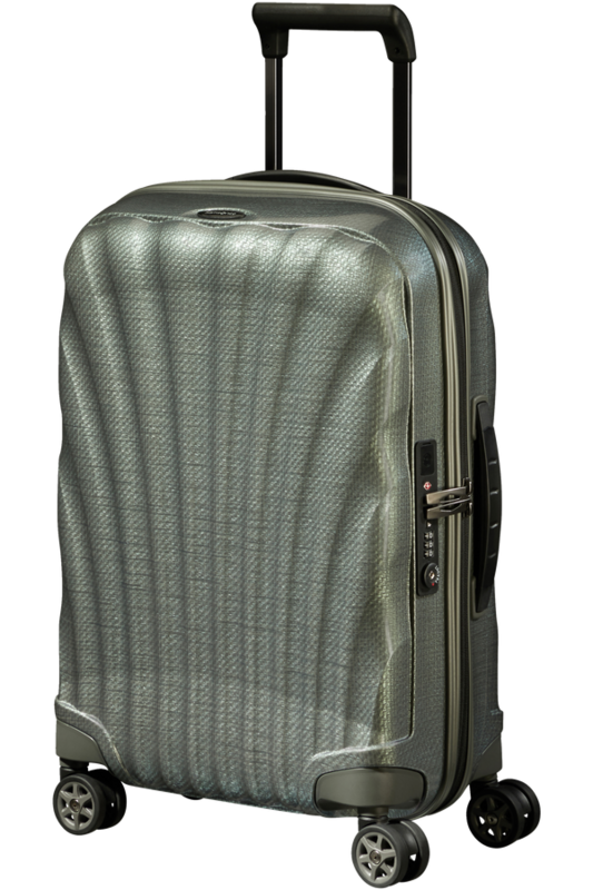 Samsonite. C-LITE Trolley (4 ruote) 55cm (20cm). Colore: Metallic Green.