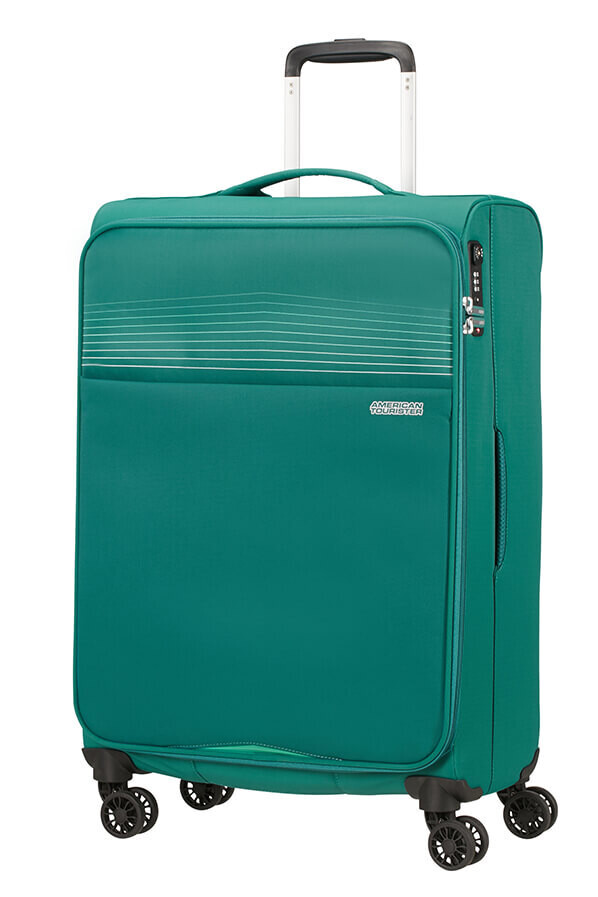 American Tourister.
LITE RAY
Trolley (4 ruote) 69cm.
Colore: Forest Green.