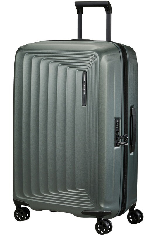 Samsonite.
NUON
Trolley Espandibile (4 ruote). 69cm.
Colore: Matt Sage Khaki.