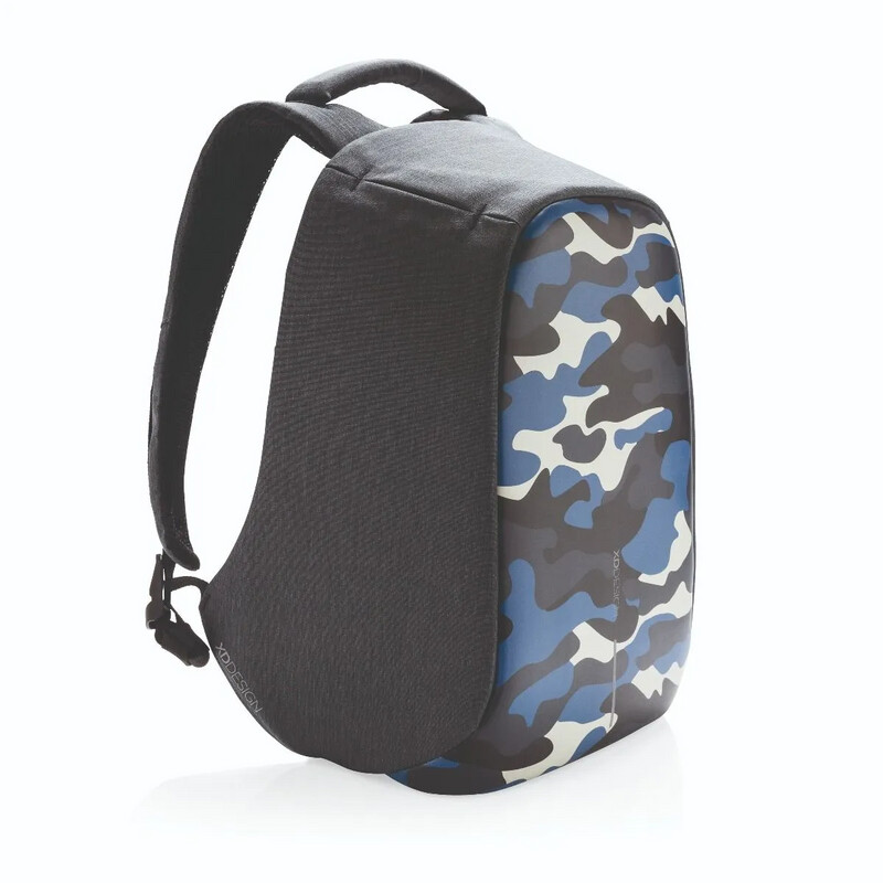 XD DESIGN.
Bobby Compact Zaino Antifurto.
Colore: Camouflage Blu.