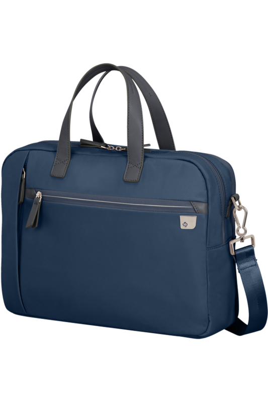 Samsonite. ECO WAVE Cartella 15.6&quot; 2 compartments. Colore: Midnight Blue.