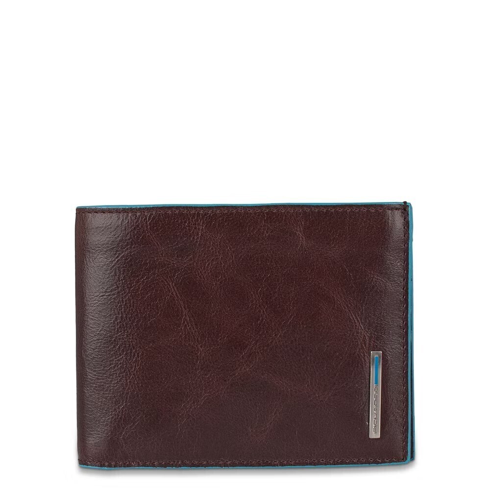 Piquadro.
Portafoglio uomo con porta monete Blue Square.
Colore: Mogano.