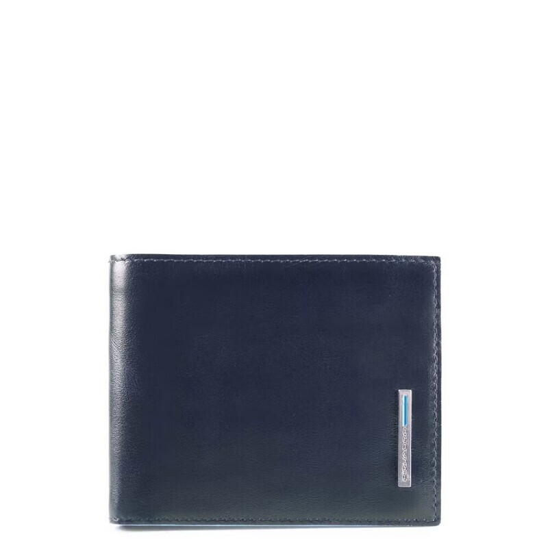 Piquadro.
Portafoglio uomo con portamonete, porta carte di credito Blue Square.
Colore: Blu Notte.