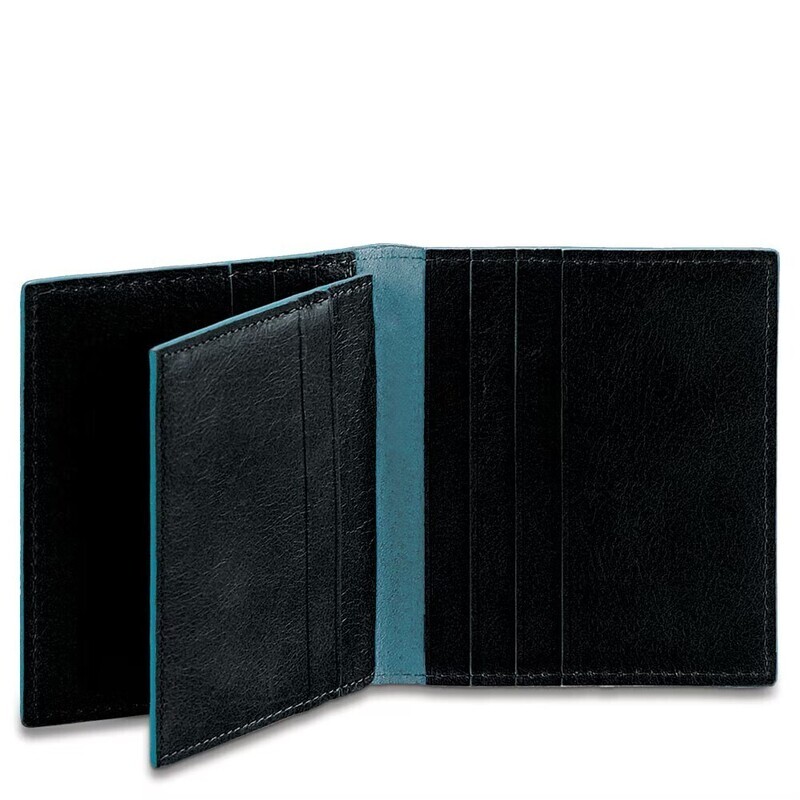 Piquadro.
Porta carte di credto Blue Square.
Colore: Nero.