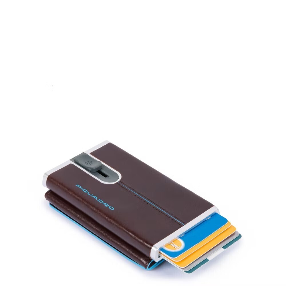 Piquadro.
Compact wallet per banconote e carte di credito Blue Square.
Colore: Mogano.
