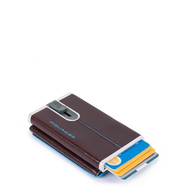 Piquadro.
Compact wallet per banconote e carte di credito Blue Square.
Colore: Mogano.